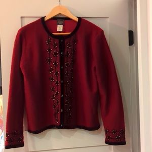 Women's Icelandic wool button cardigan